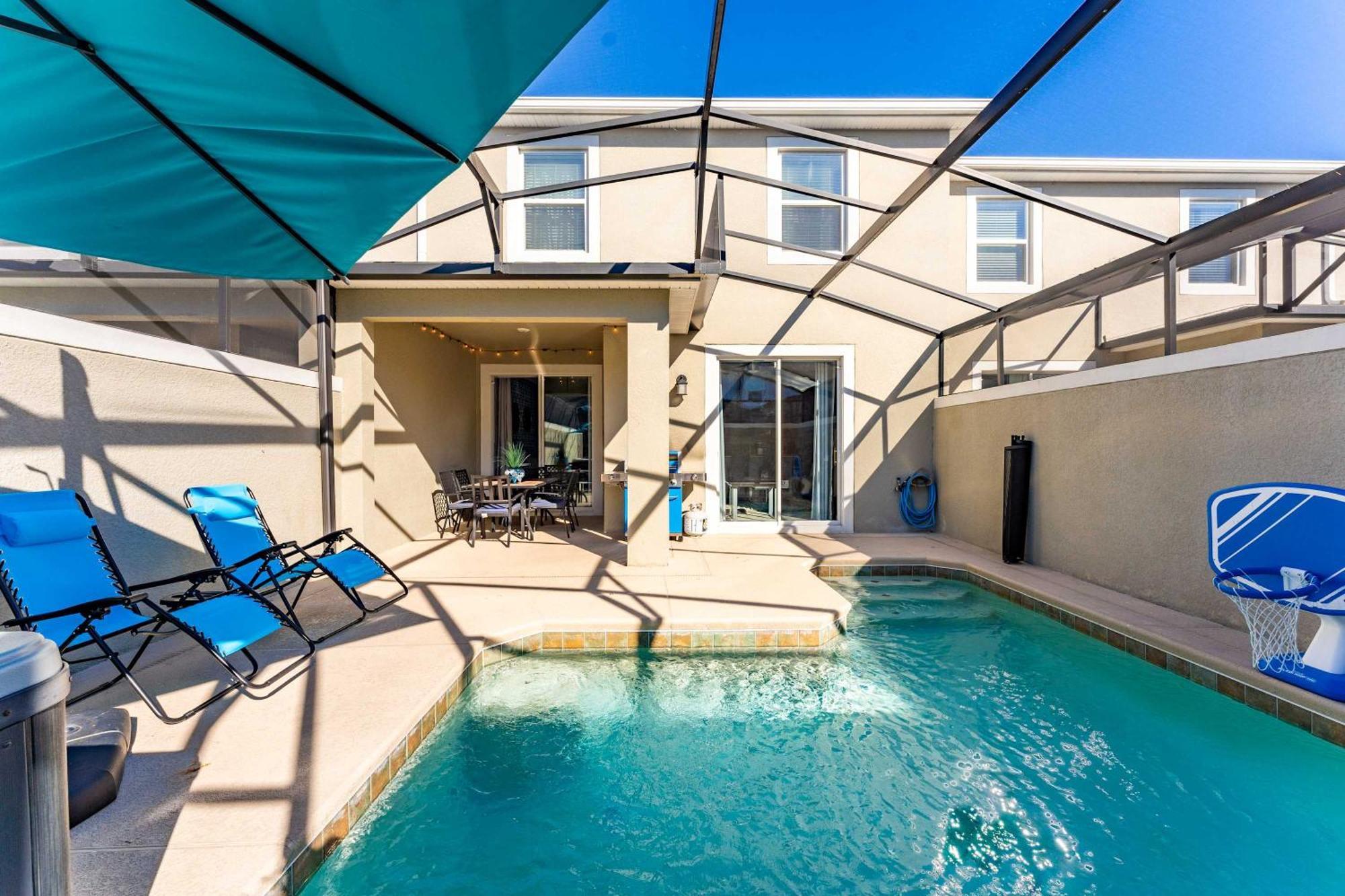 Private Disney Oasis With Pool Hot Tub Ps5 And Modern Amenities Villa Kissimmee Exteriör bild