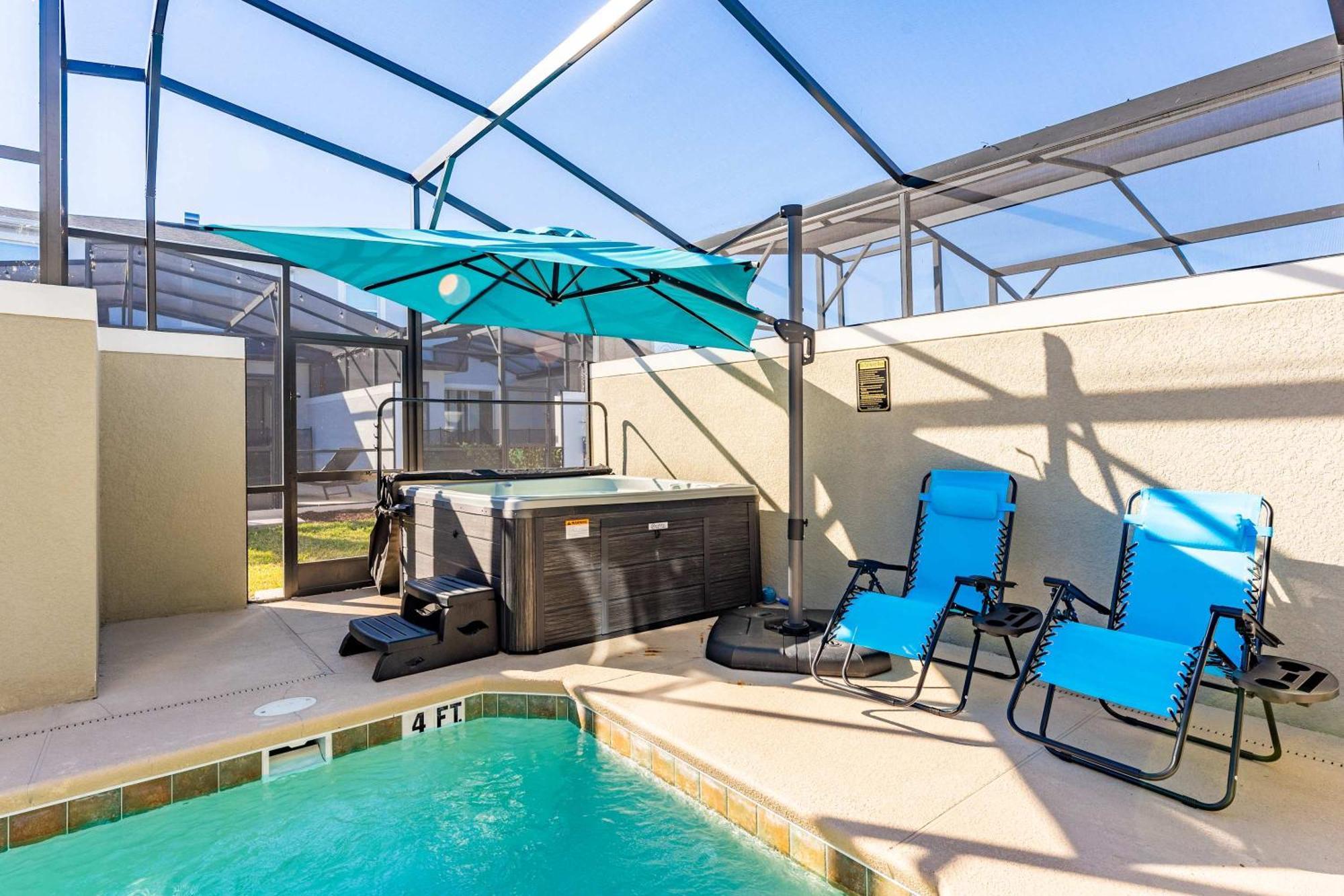 Private Disney Oasis With Pool Hot Tub Ps5 And Modern Amenities Villa Kissimmee Exteriör bild